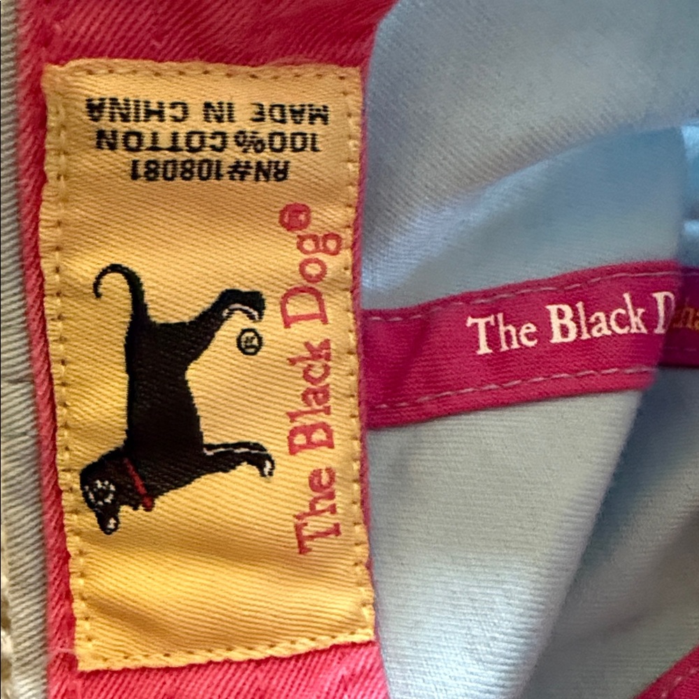 The Black Dog Ladies Baseball Hat Cap Cotton Adjustable Strap Blue - Picture 3 of 7
